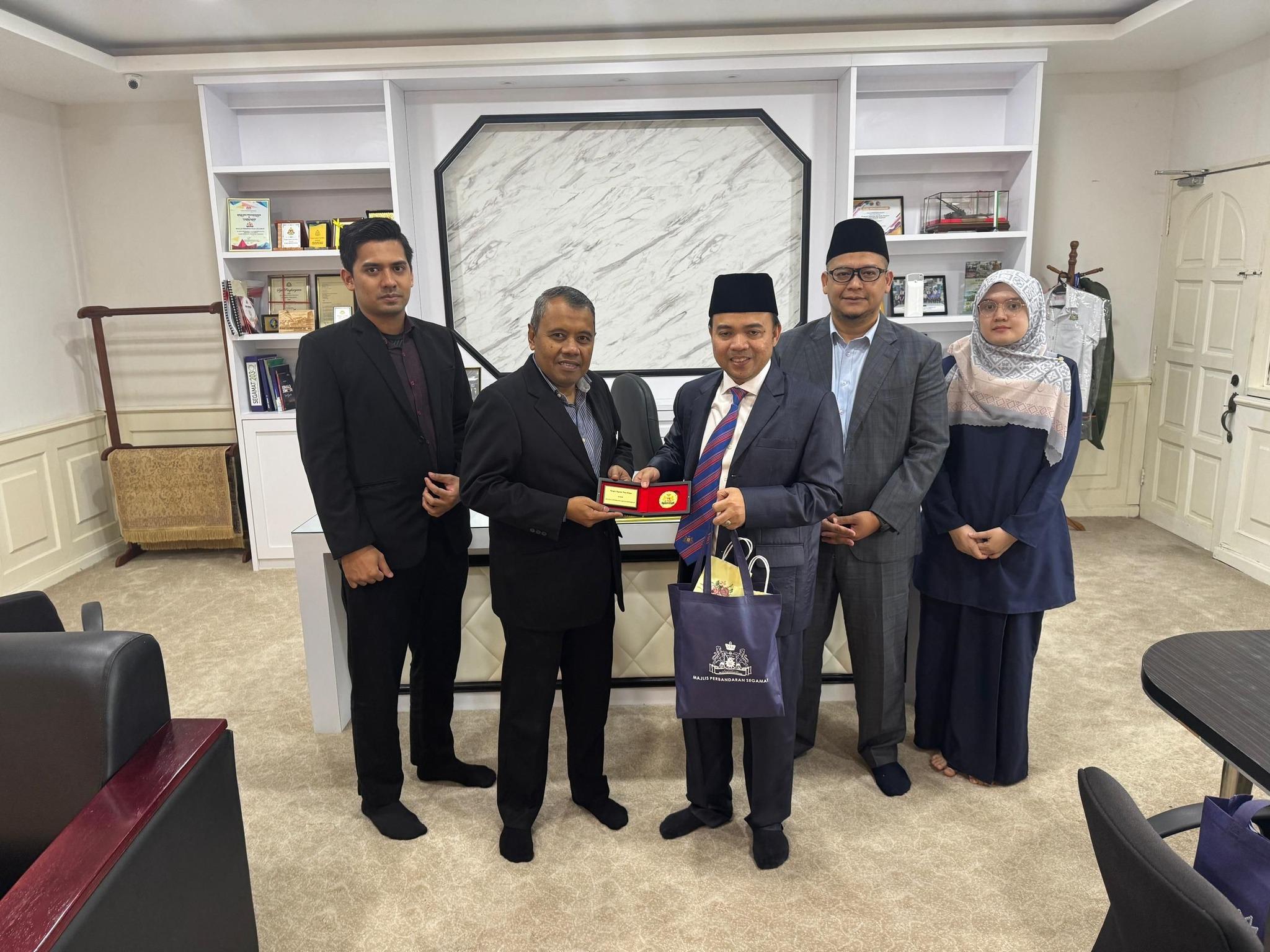 Kunjungan Hormat Yang Dipertua Majlis Perbandaran Segamat